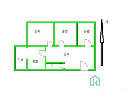 保利芳园1号楼3单元506号