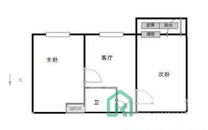 矿机北路小区12号楼612室