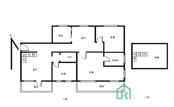 龙湖香堤漫步庄园一区119号楼1单元501室、502室