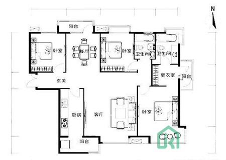 百旺茉莉园一期9号楼101室