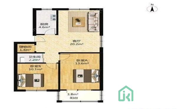 榆垡新城嘉园6号楼1单元301号