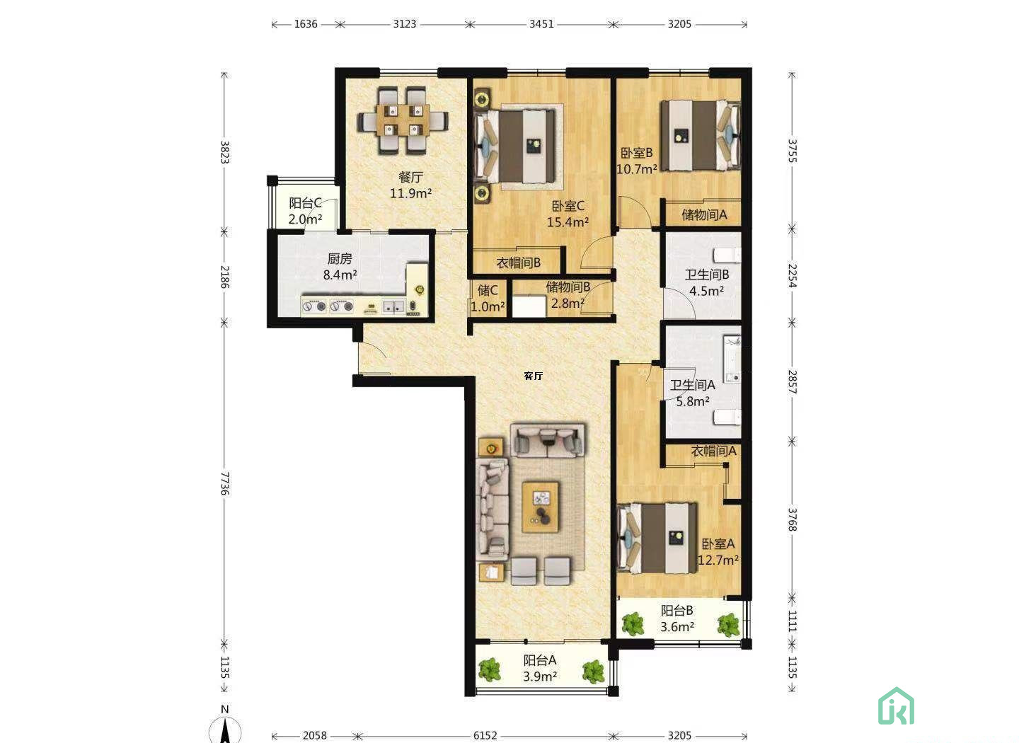 拂林园8号楼2门101号