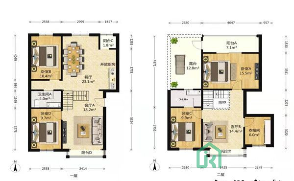 龙博苑二区4号楼2单元602（复式）