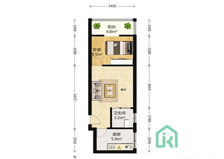 庚坊国际10号楼225