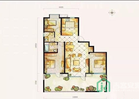 地材宿舍1号楼2门251