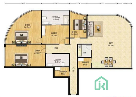 SOHO北京公馆5号楼西塔L1901