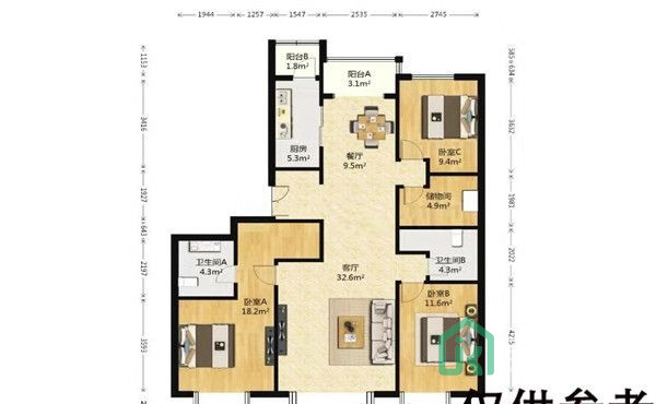 富力桃园C区22号楼10单元801号