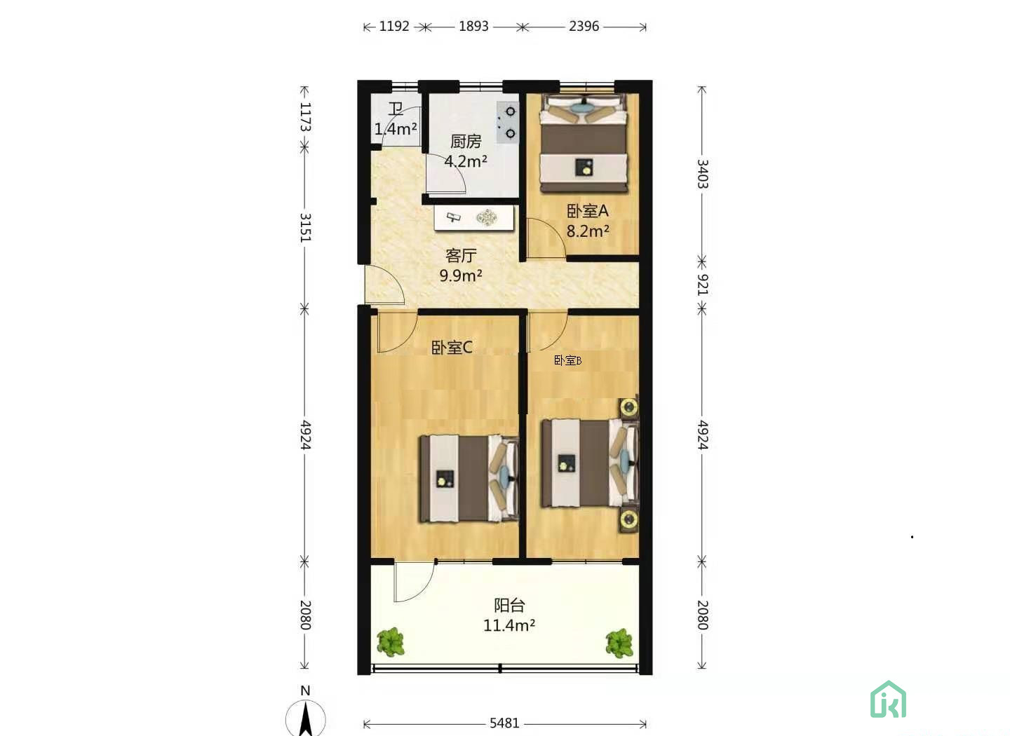 铁东小区2号楼4门102号