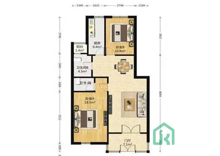 西山枫林四期9号楼5单元31号（底商）