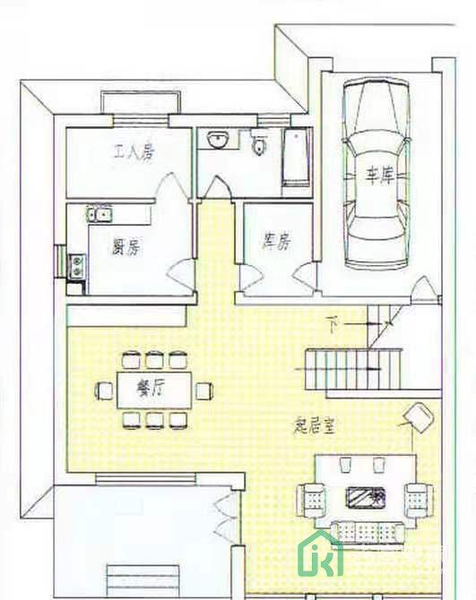 绿茵花园23号1至2层（别墅）