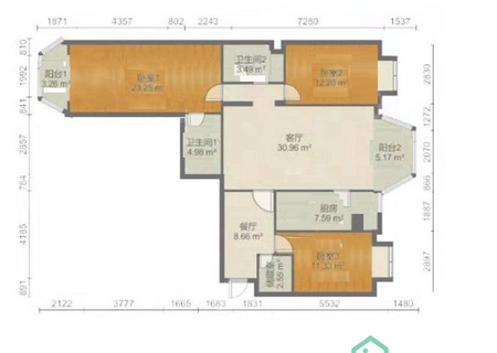 豪威家园C座1001号